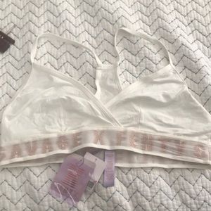 NWT Savage X Fenty cotton bralette